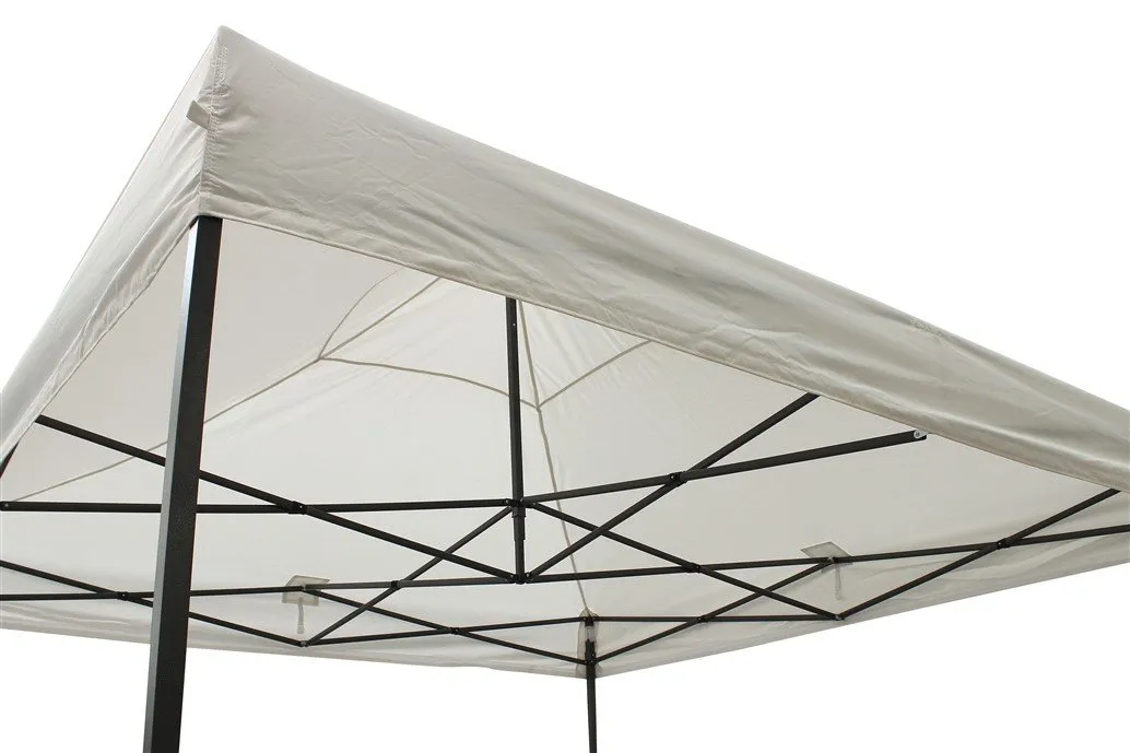 All Seasons Gazebos Premium gazebo pop up 3x3 m bianco impermeabile