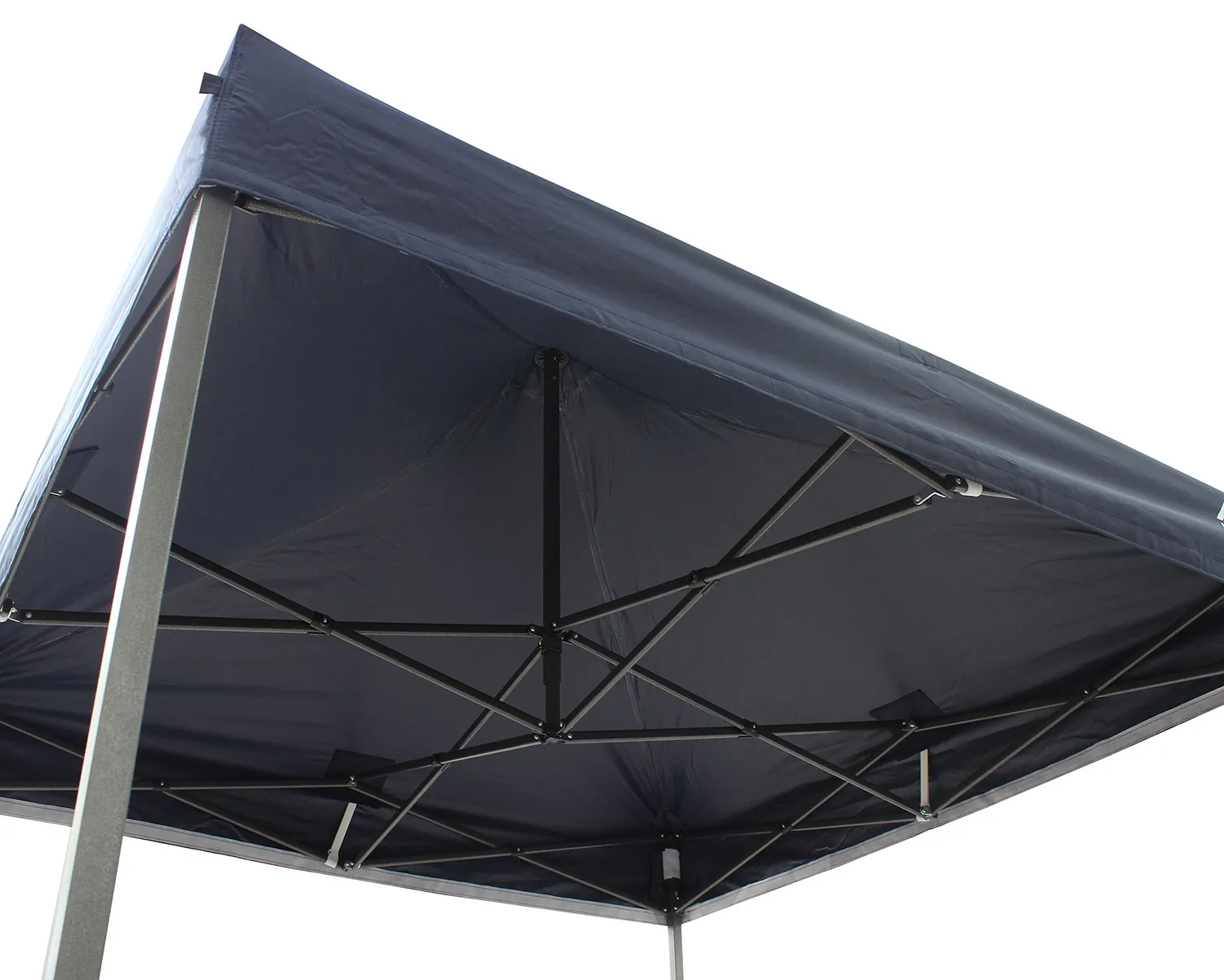 All Seasons Gazebos Gazebo Pieghevole 2x2 m Blu Marino Impermeabile