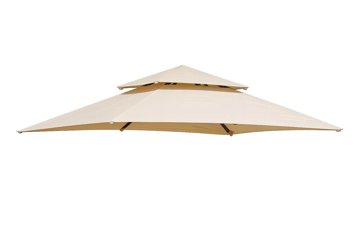 QUICK STAR Tetto Ricambio Gazebo Barbecue 245x150 Beige