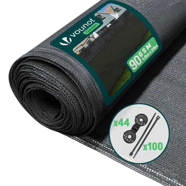 VOUNOT telo frangivista 1,8x20 m antracite 90g