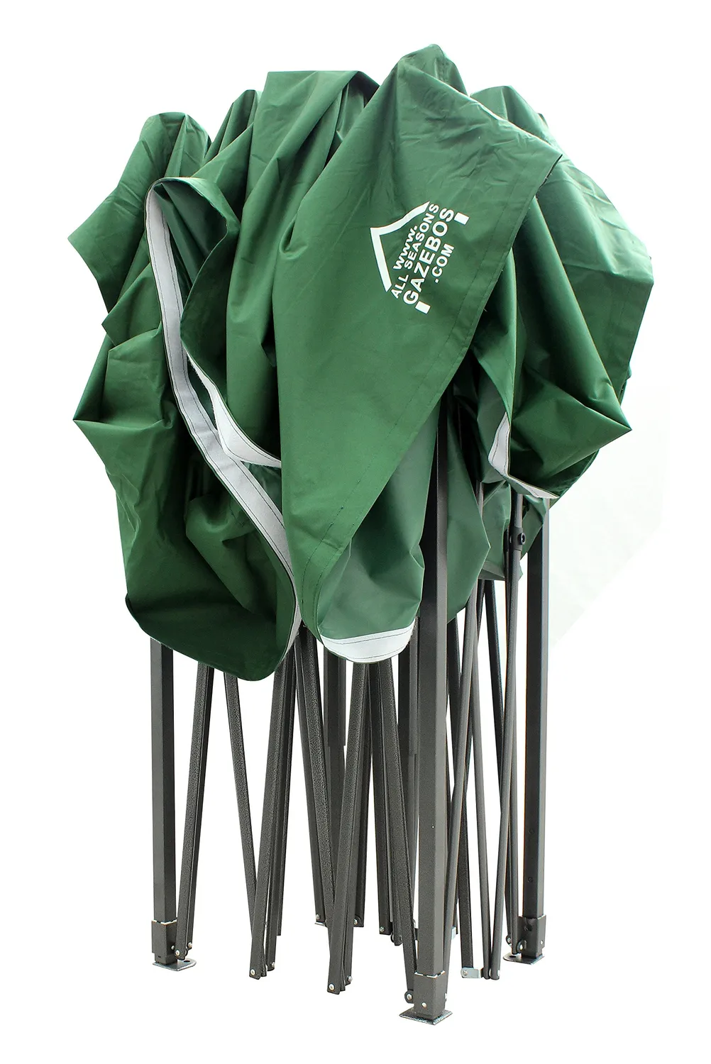 All Seasons Gazebos Robusto 3x4,5 m gazebo pieghevole verde impermeabile