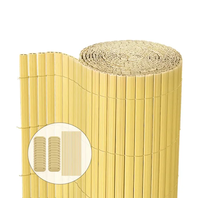 VOUNOT cannicciato PVC beige 90x500 cm con fascette