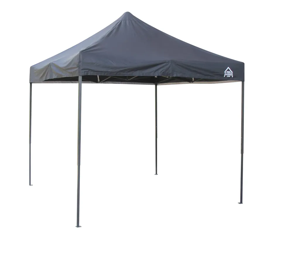 All Seasons Gazebos Gazebo pop-up 2,5x2,5 m impermeabile nero