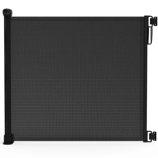 VOUNOT Barriera Retrattile 180cm Cancello Sicurezza Nero Bambini