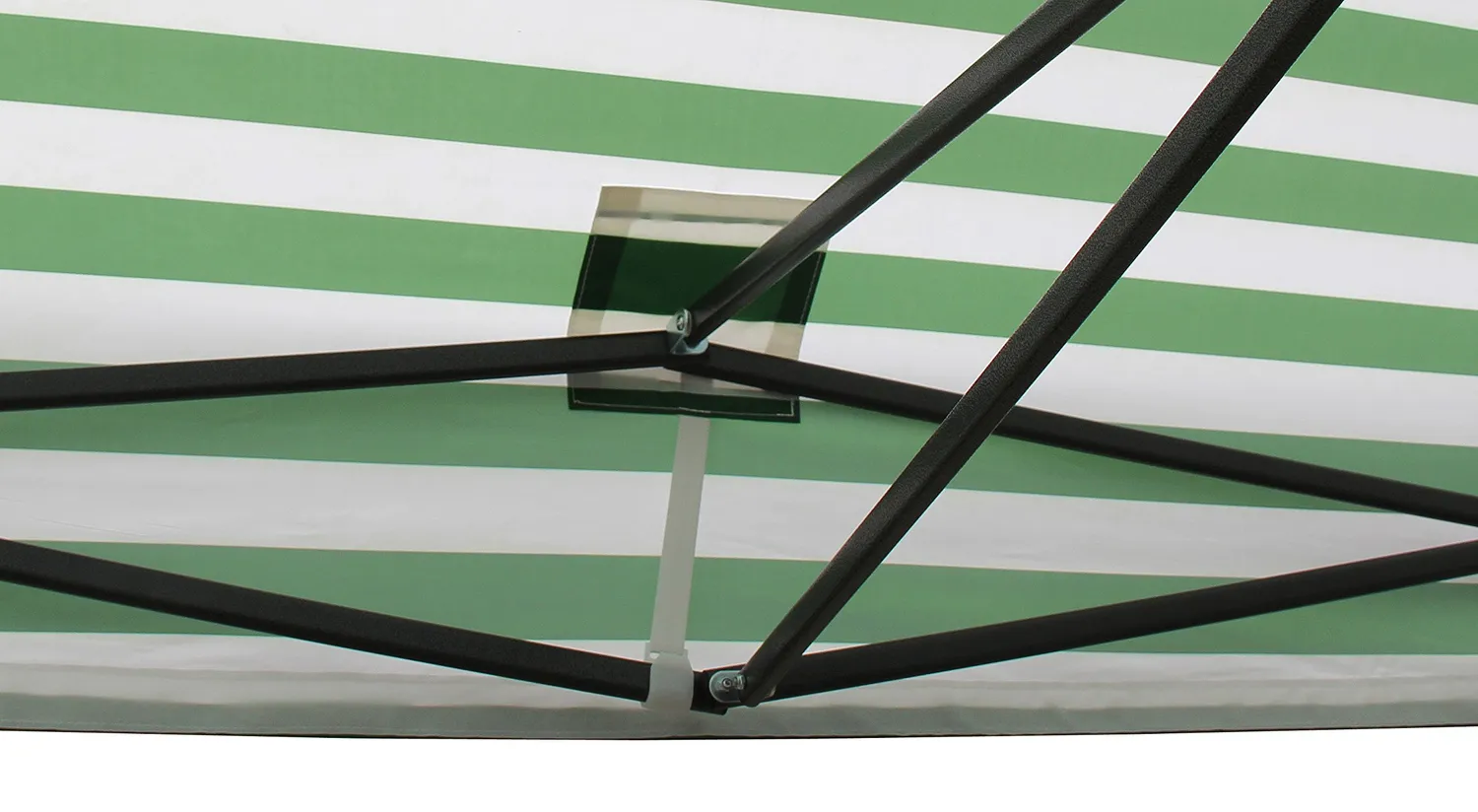 All Seasons Gazebos Robusto 3x4,5 m gazebo pieghevole strisce verdi impermeabile