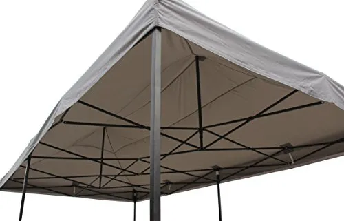 All Seasons Gazebos Robusto 3x6 gazebo pieghevole grigio impermeabile