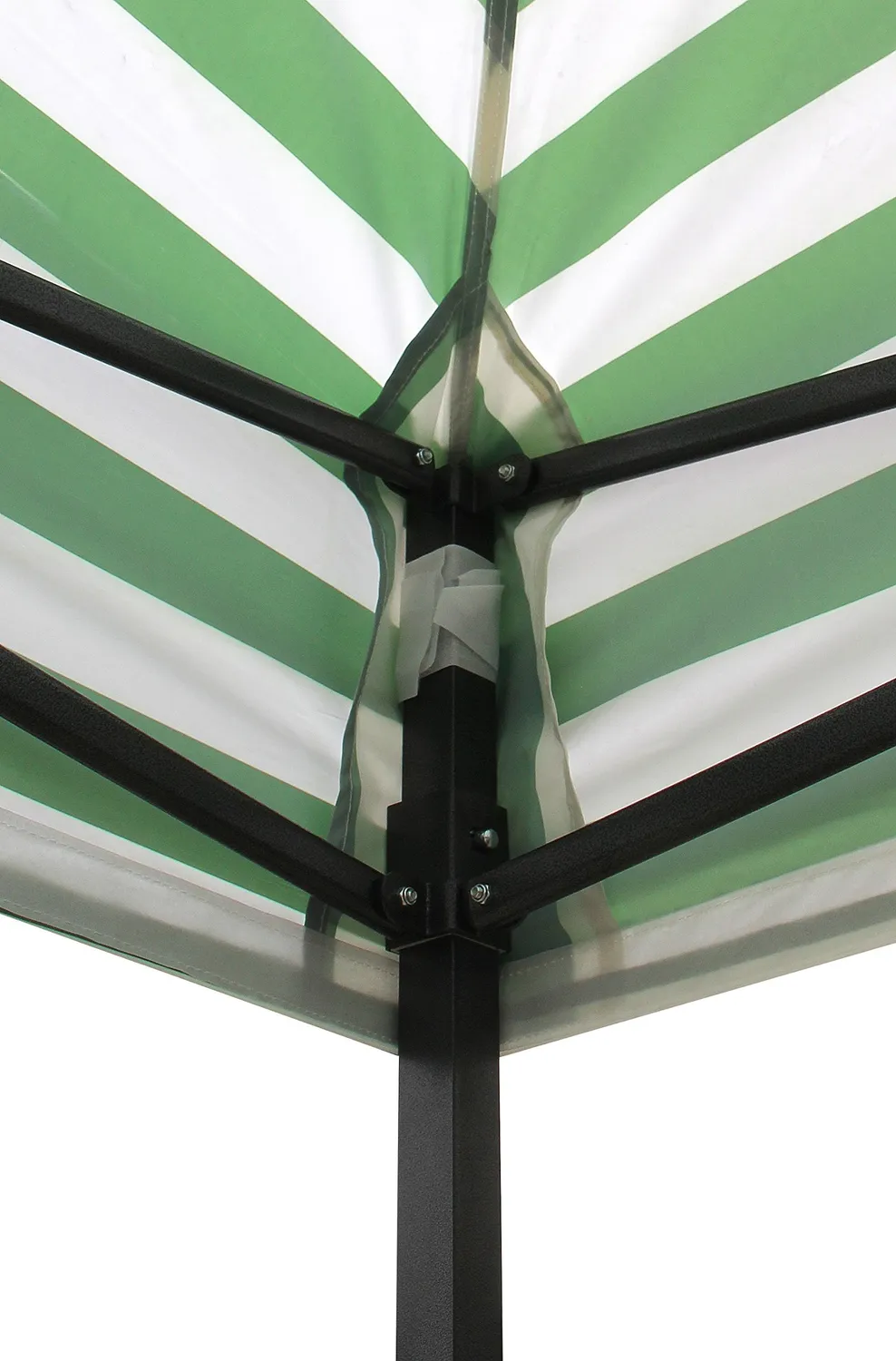 All Seasons Gazebos Robusto 3x4,5 m gazebo pieghevole strisce verdi impermeabile