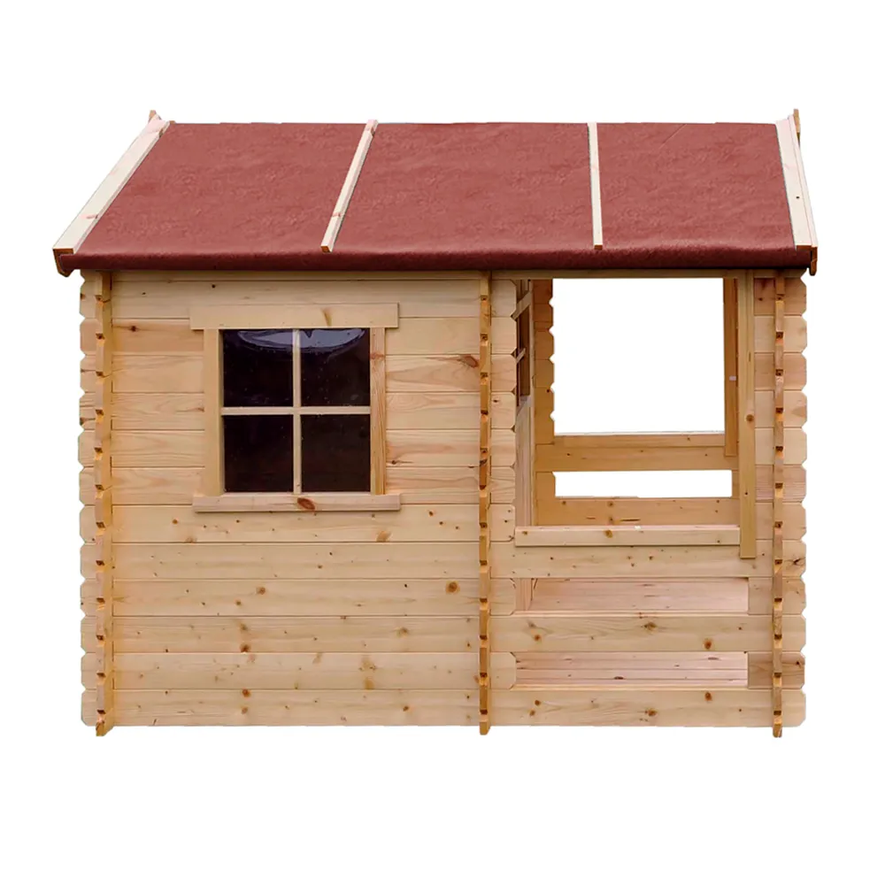 Timbela M501A casetta bambini legno 130x164 certificata