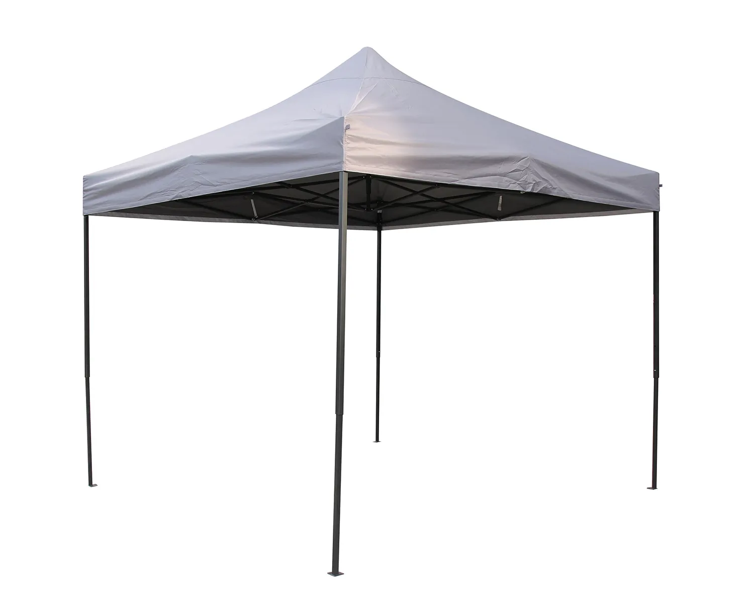 All Seasons Gazebos Robusto Gazebo 3x3 m Grigio Metallico