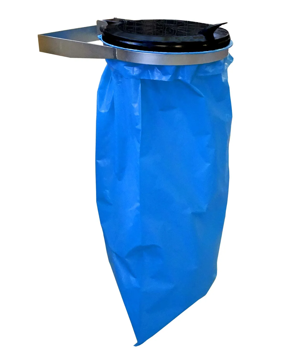 QUICK STAR portasacco a parete 120 litri 2 pezzi zincato