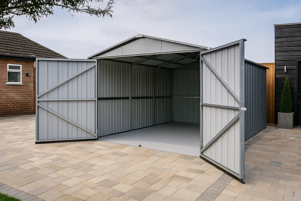 Yardmaster Garage 10x17 box metallo doppia anta