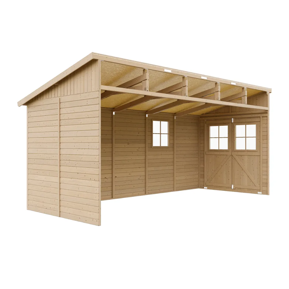 Timbela M341 ricovero legno 201x493 cm 10 m²