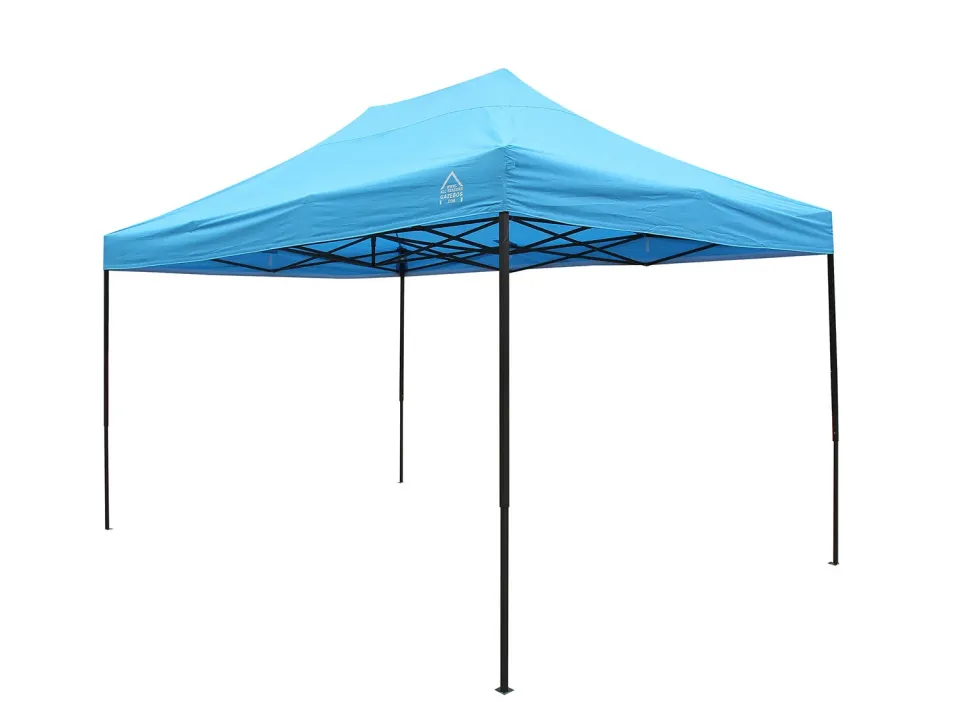 All Seasons Gazebos Robusto 3x4,5 m gazebo pieghevole blu impermeabile