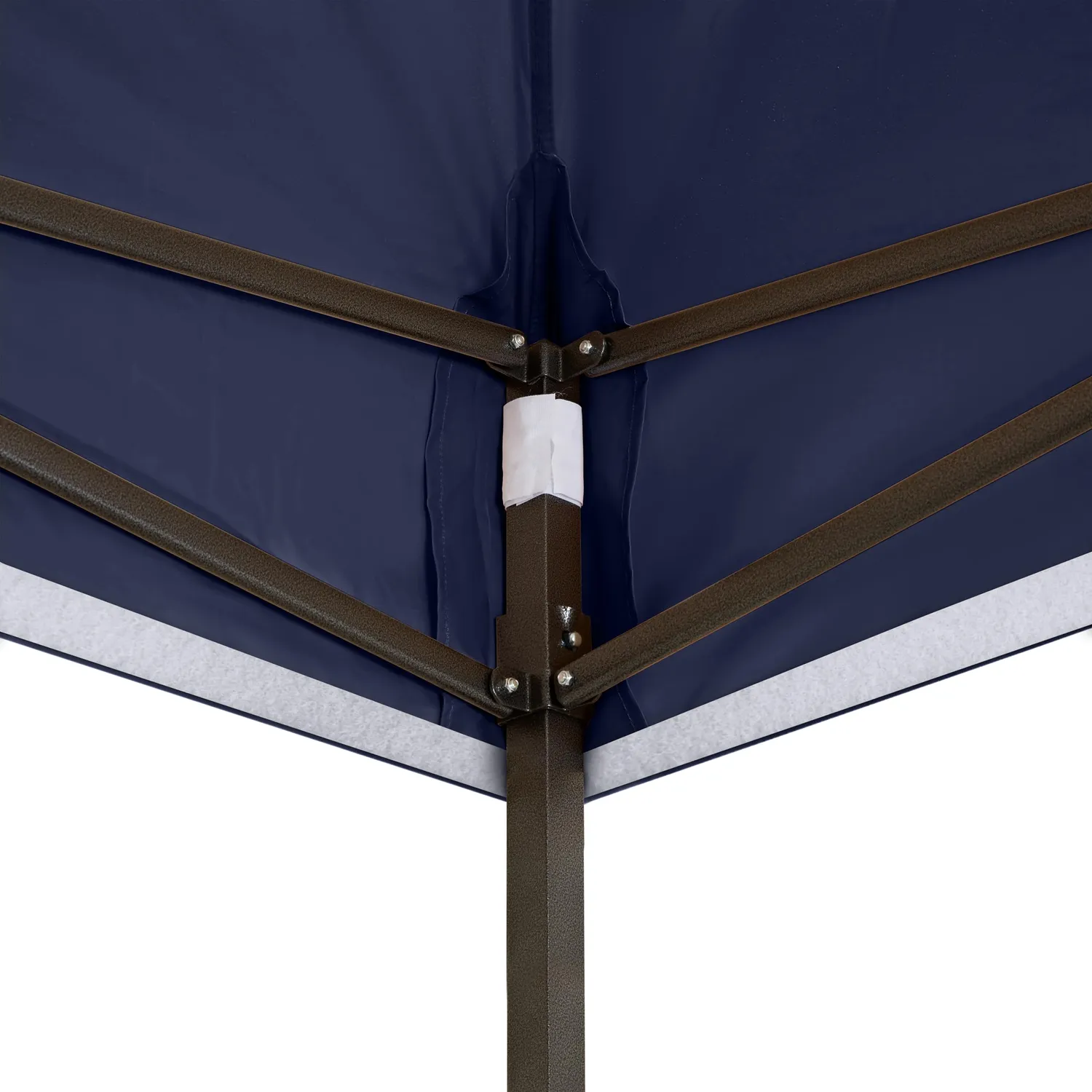 All Seasons Gazebos 3x3 m Gazebo con 4 Pareti Blu Navy