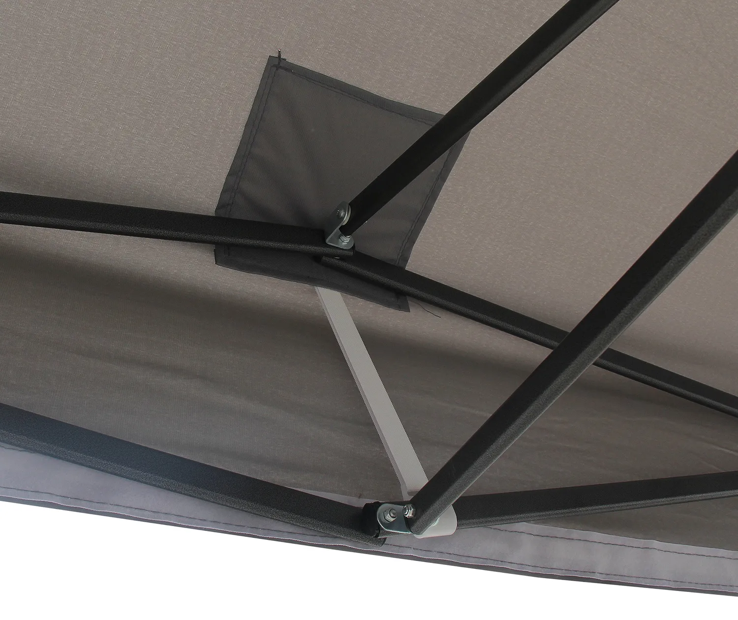 All Seasons Gazebos Robusto 3x4,5 m gazebo pieghevole grigio impermeabile