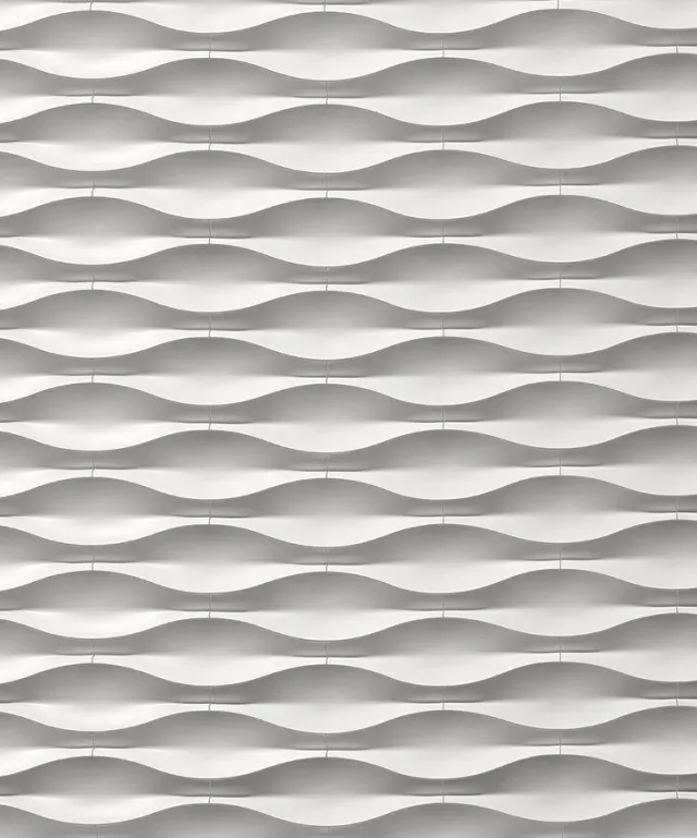 Progetto Esterno Leaf rivestimento cemento decorativo foglia