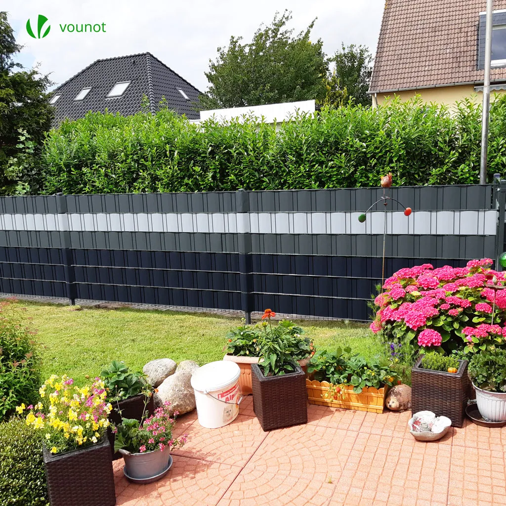 VOUNOT frangivista PVC 19cm x 70m grigio chiaro 450g