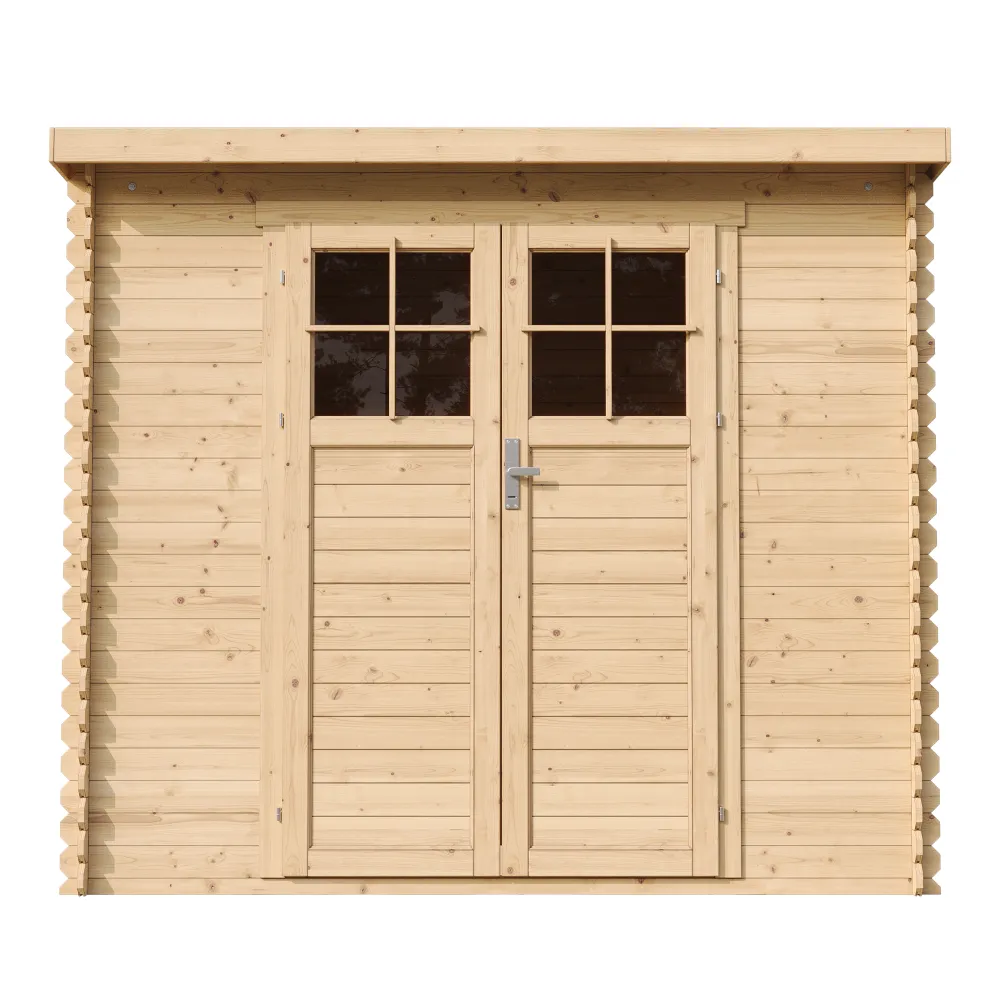 Timbela M310F casetta in legno 235x130 cm 3 m² porta F