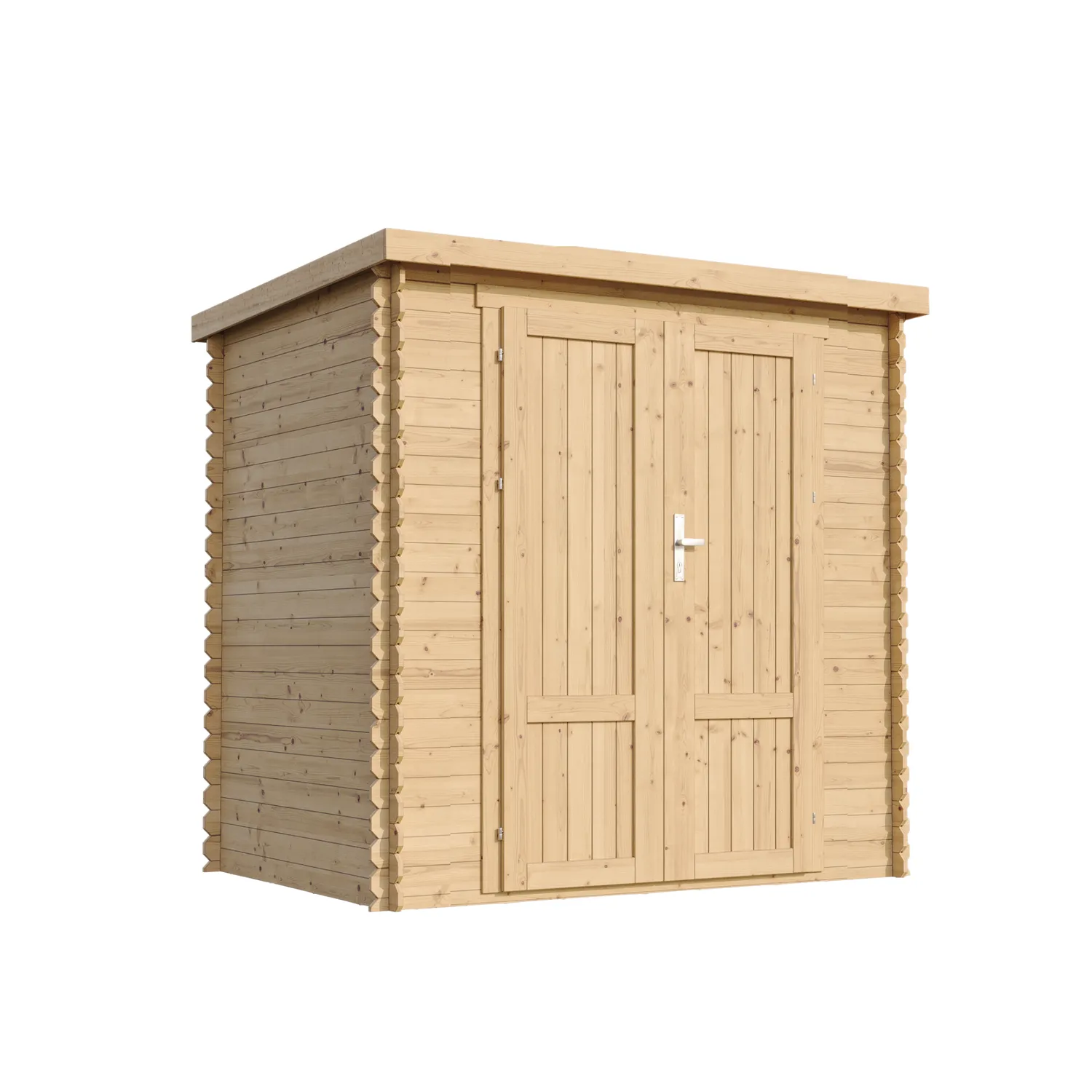 Timbela M311F1 casetta legno da giardino 200x130 cm doppia