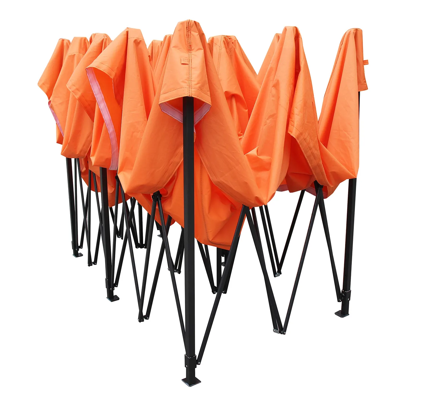 All Seasons Gazebos Robusto 3x6 gazebo pieghevole arancio impermeabile