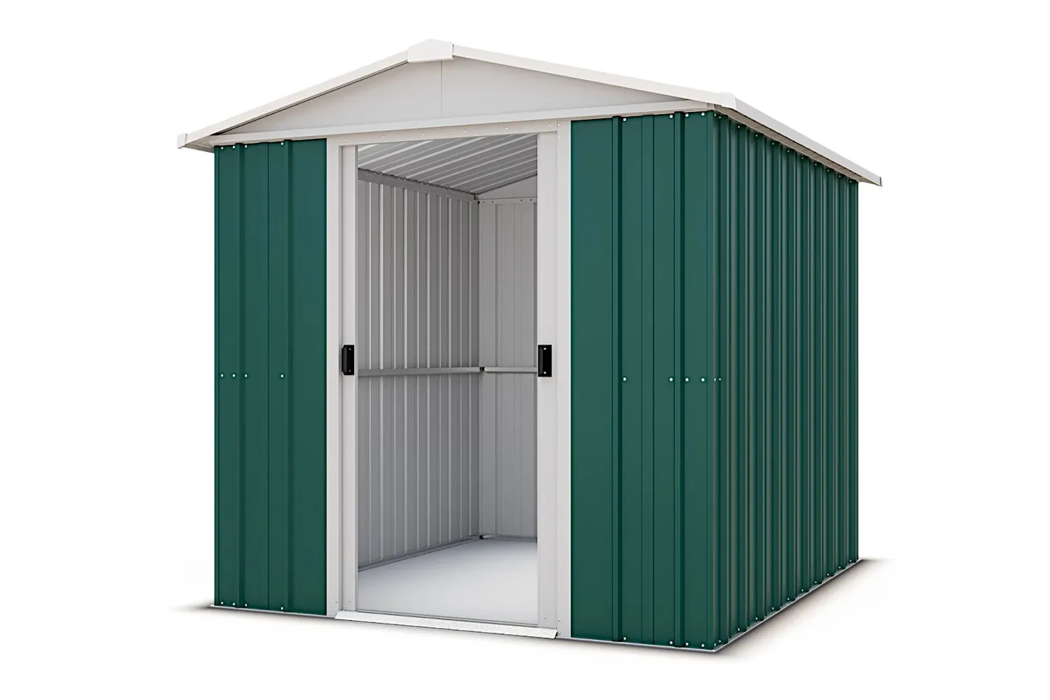 Yardmaster Emerald Deluxe 8x7 casetta metallo verde
