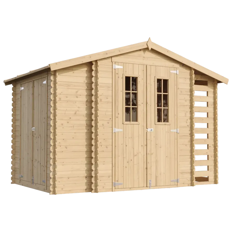 Timbela M389C casetta legno 312x200 cm 6 m2 da giardino