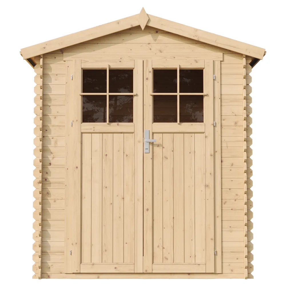 Timbela M320F Casetta Giardino Legno 180x180 con Finestre