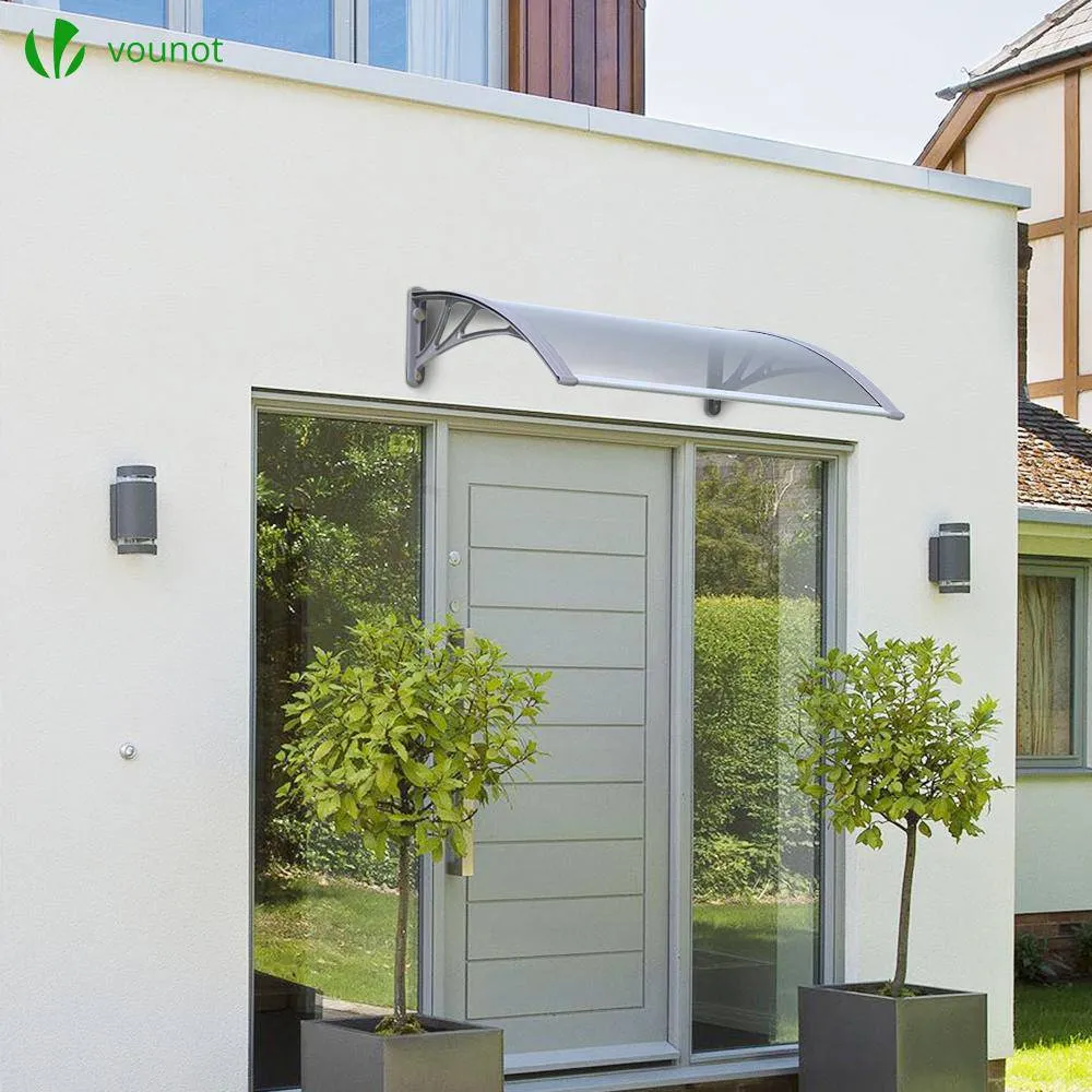 Vounot Pensilina Porta 120x80 cm Policarbonato Grigia