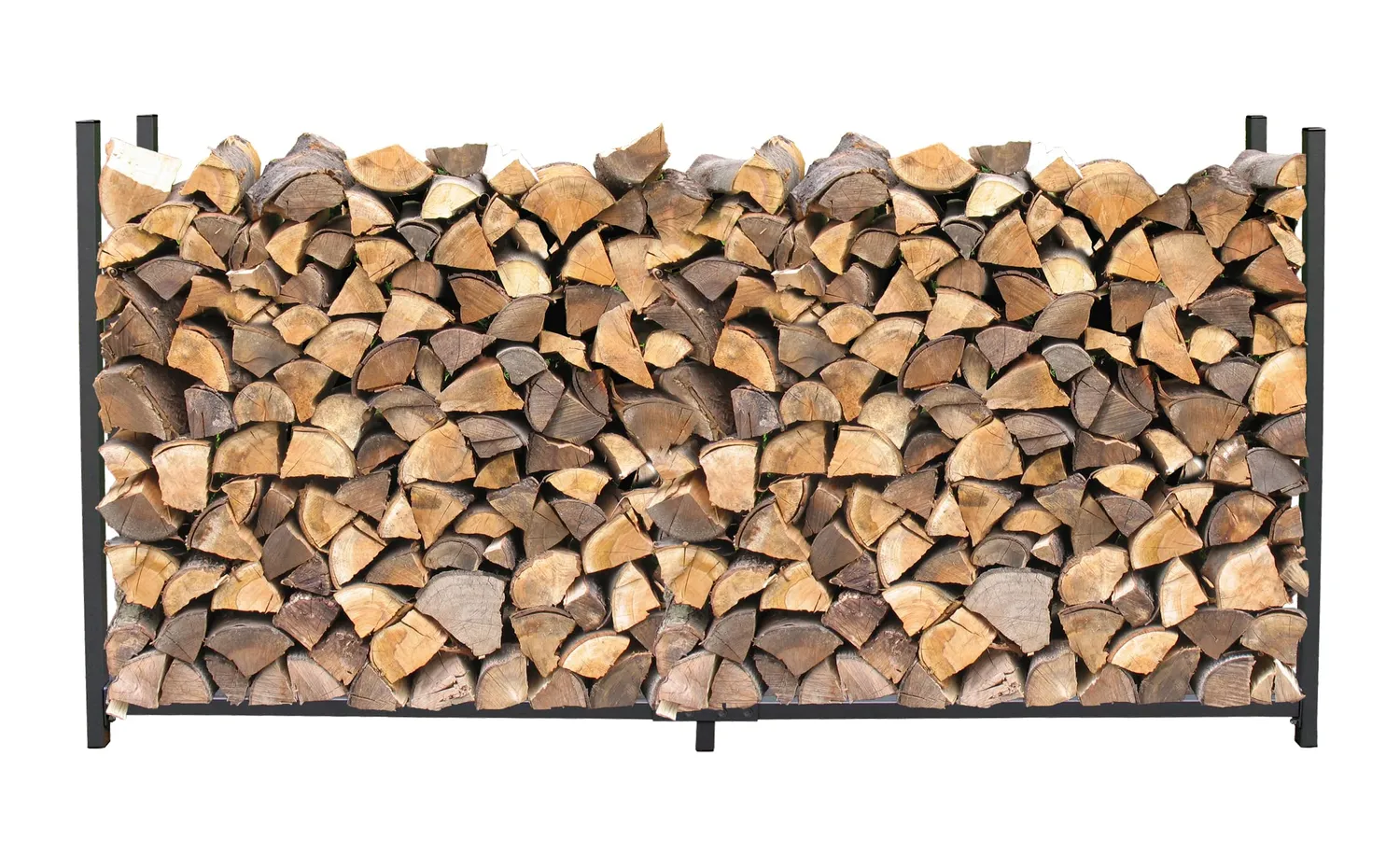 QUICK STAR 200x25x115 cm scaffale legna metallo con telo