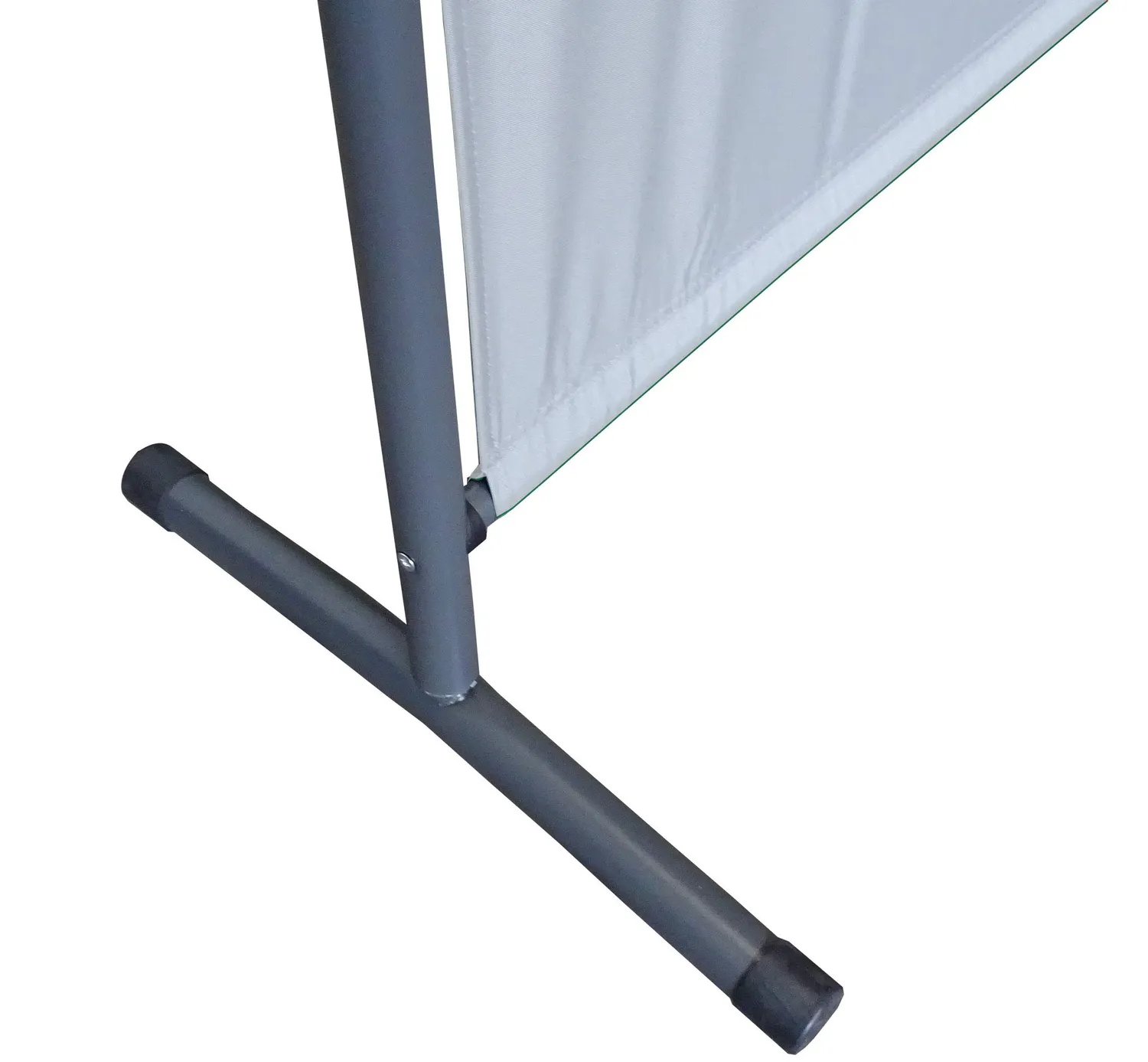 Quick Star 180x178 cm Paravento Divisorio Bianco 2 Pezzi