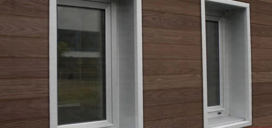 Progetto Esterno Woodwrap parete ventilata frassino