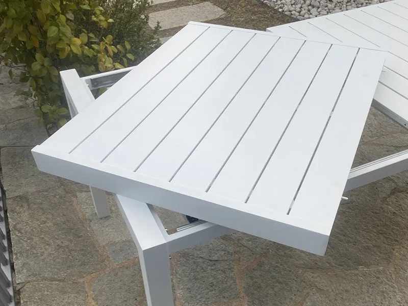 Giardini di Maggio Alissa White Tavolo Giardino Allungabile 240