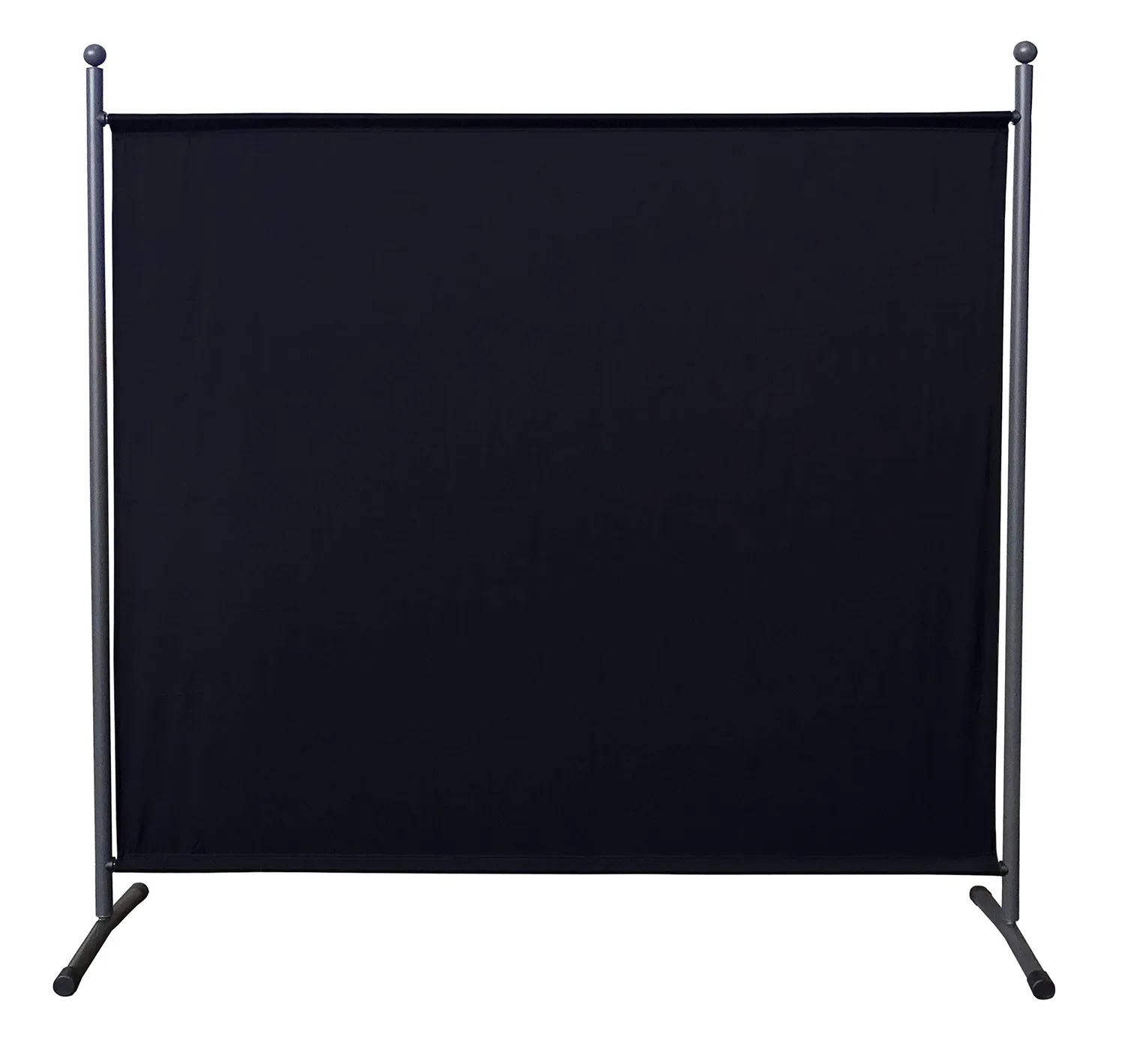 Quick Star Paravento 2 pannelli 180x178 nero bianco da esterno