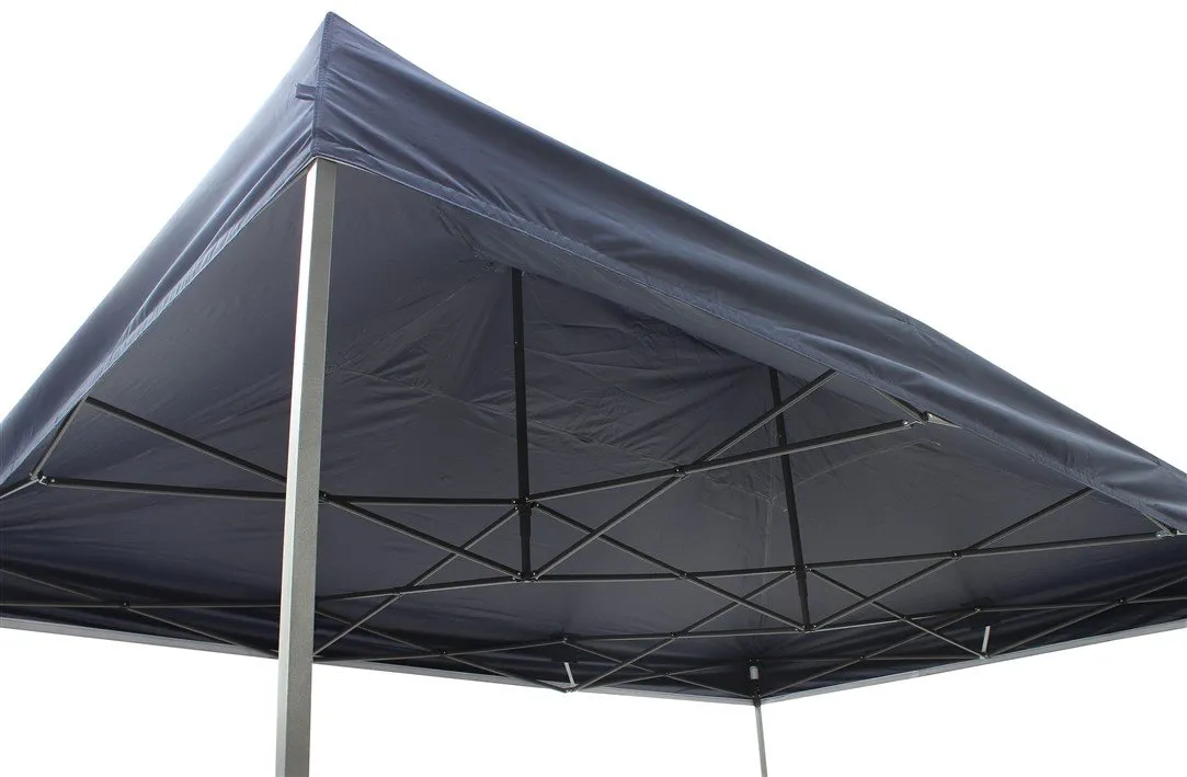 All Seasons Gazebos Robusto 3x4,5 m gazebo pieghevole blu navy impermeabile