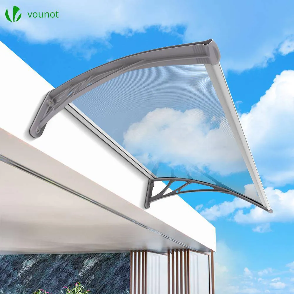 Vounot Pensilina Porta 120x80 cm Policarbonato Grigia