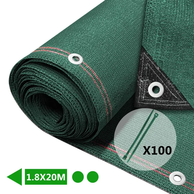 VOUNOT Telo Frangivista Verde 1,8x20 m HDPE 230 g