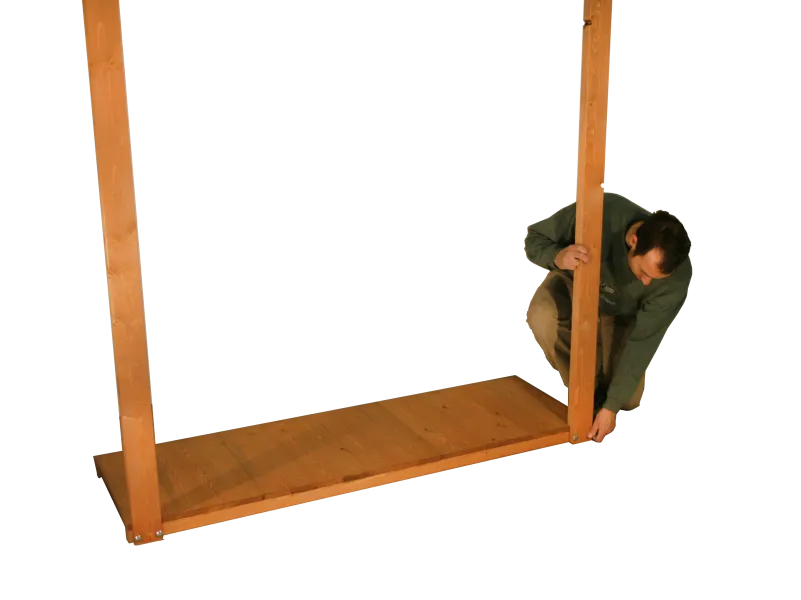 La Pratolina Cubo legnaia esterno legno 10 quintali impregnata