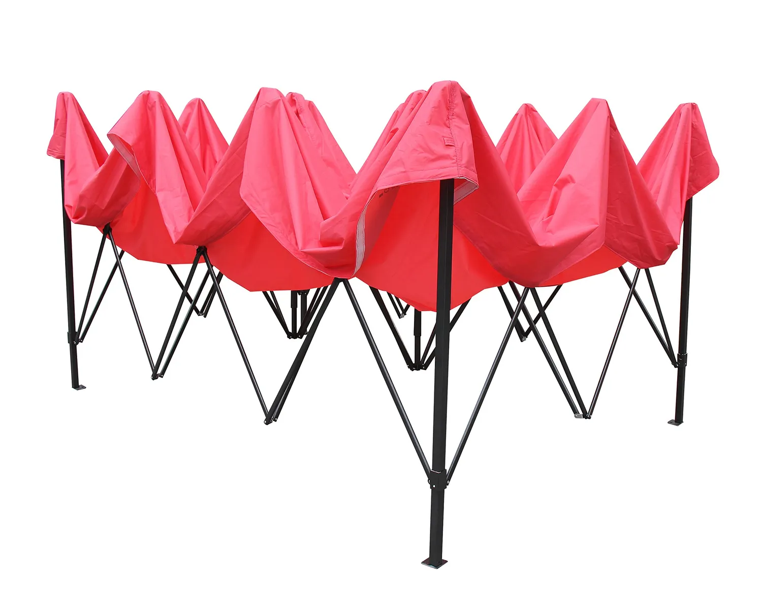 All Seasons Gazebos Robusto 3x4,5 m gazebo pieghevole rosa impermeabile