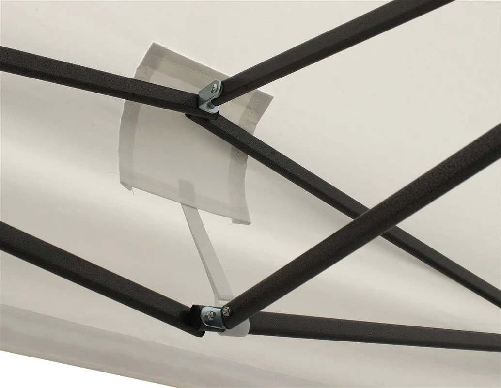 All Seasons Gazebos Premium gazebo pop up 3x3 m bianco impermeabile
