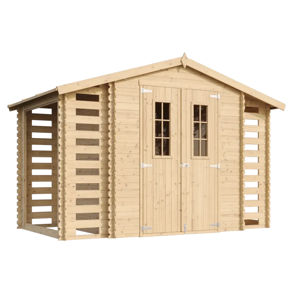 Timbela M391C casetta legno 312x200 cm 6 mq ad incastro