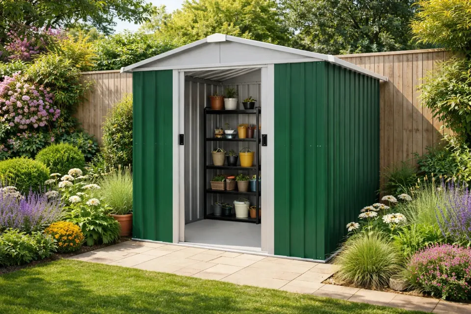 Yardmaster Bayern 66 GEYZ casetta metallo verde