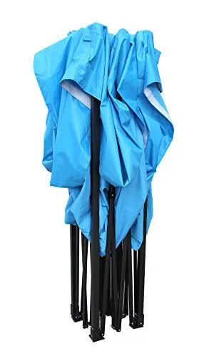 All Seasons Gazebos Robusto 2m x 2m gazebo pieghevole azzurro impermeabile