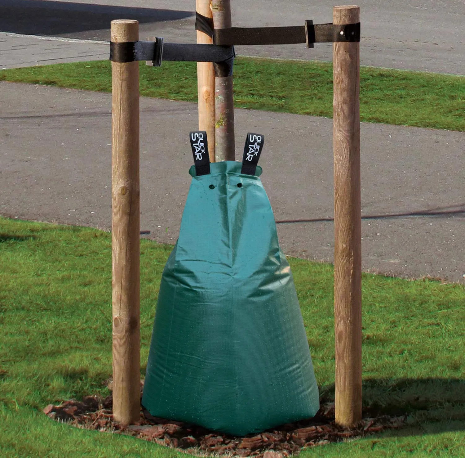QUICK STAR Sacco Irrigazione Alberi 75L 12 Pezzi