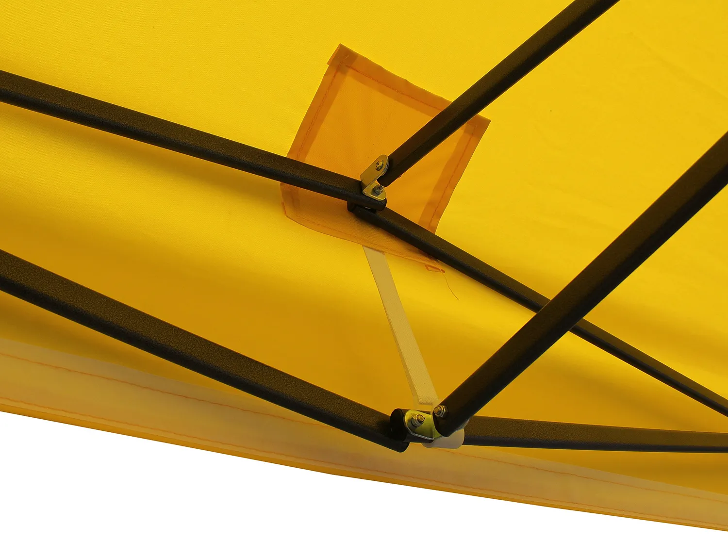 All Seasons Gazebos Robusto 3x4,5 m gazebo pieghevole giallo impermeabile