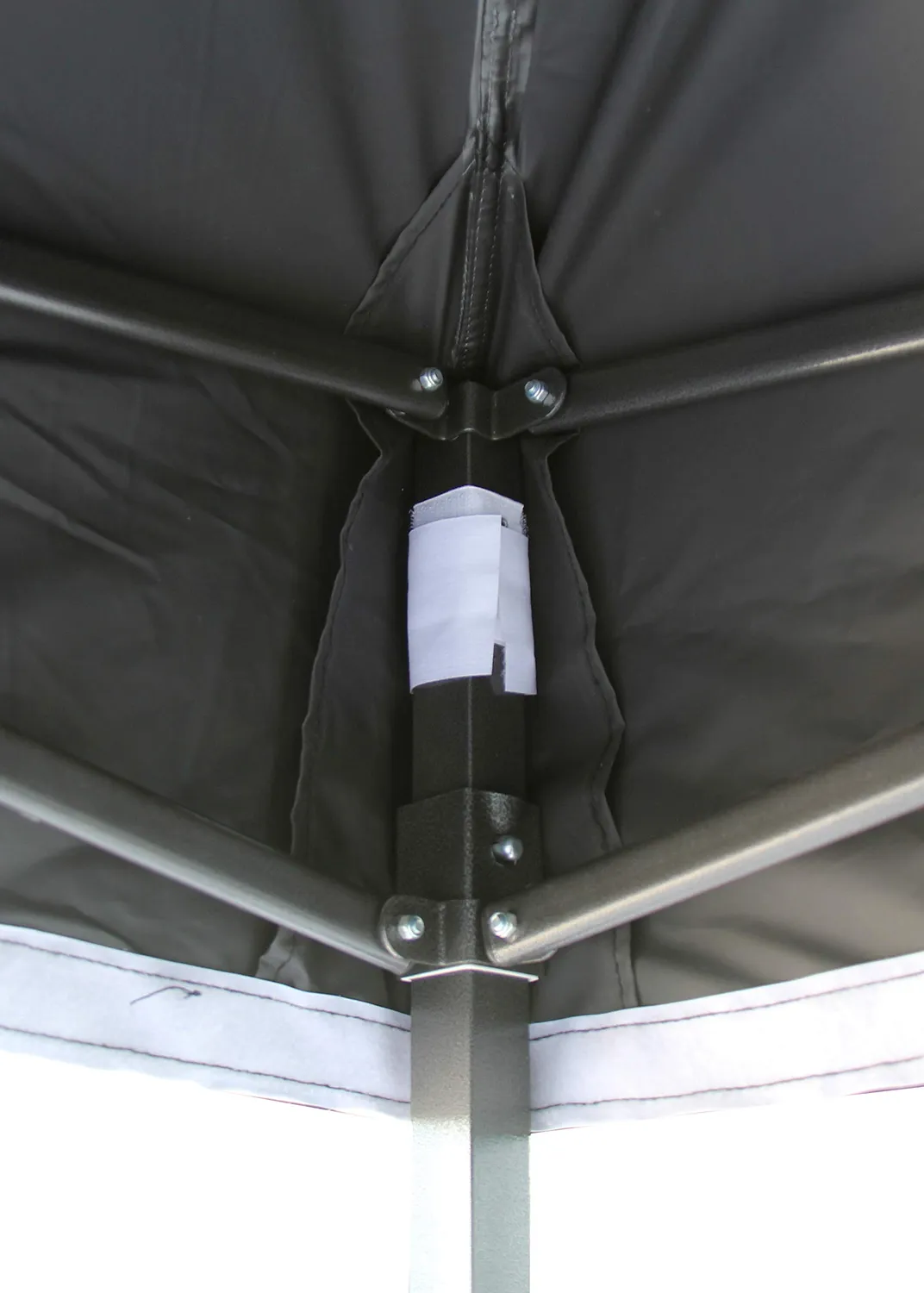 All Seasons Gazebos Gazebo pop-up 2,5x2,5 m impermeabile nero