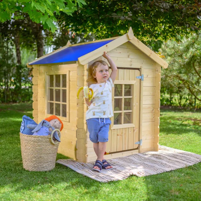Timbela M570 casetta bambini legno 105x105 cm