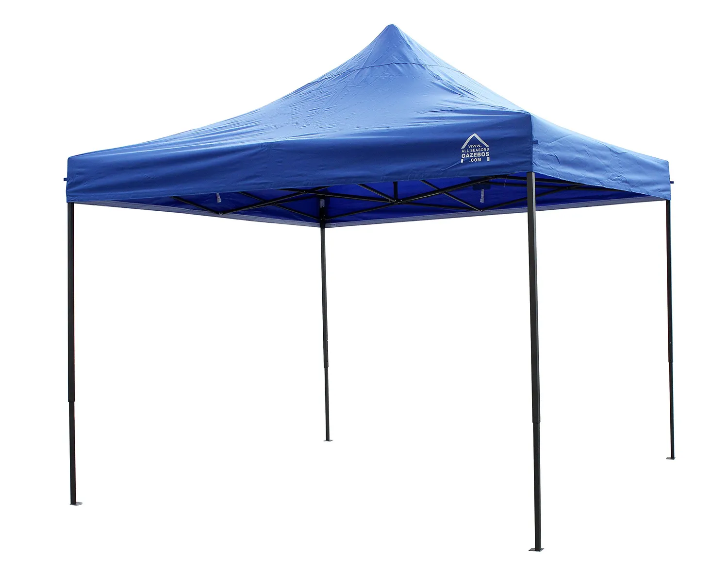 All Seasons Gazebos Robusto 3x3 m gazebo pieghevole blu impermeabile