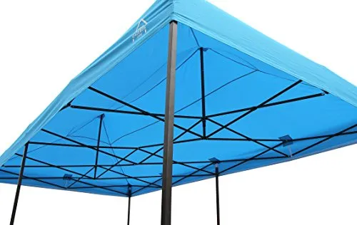 All Seasons Gazebos Robusto 3x6 gazebo pieghevole blu impermeabile