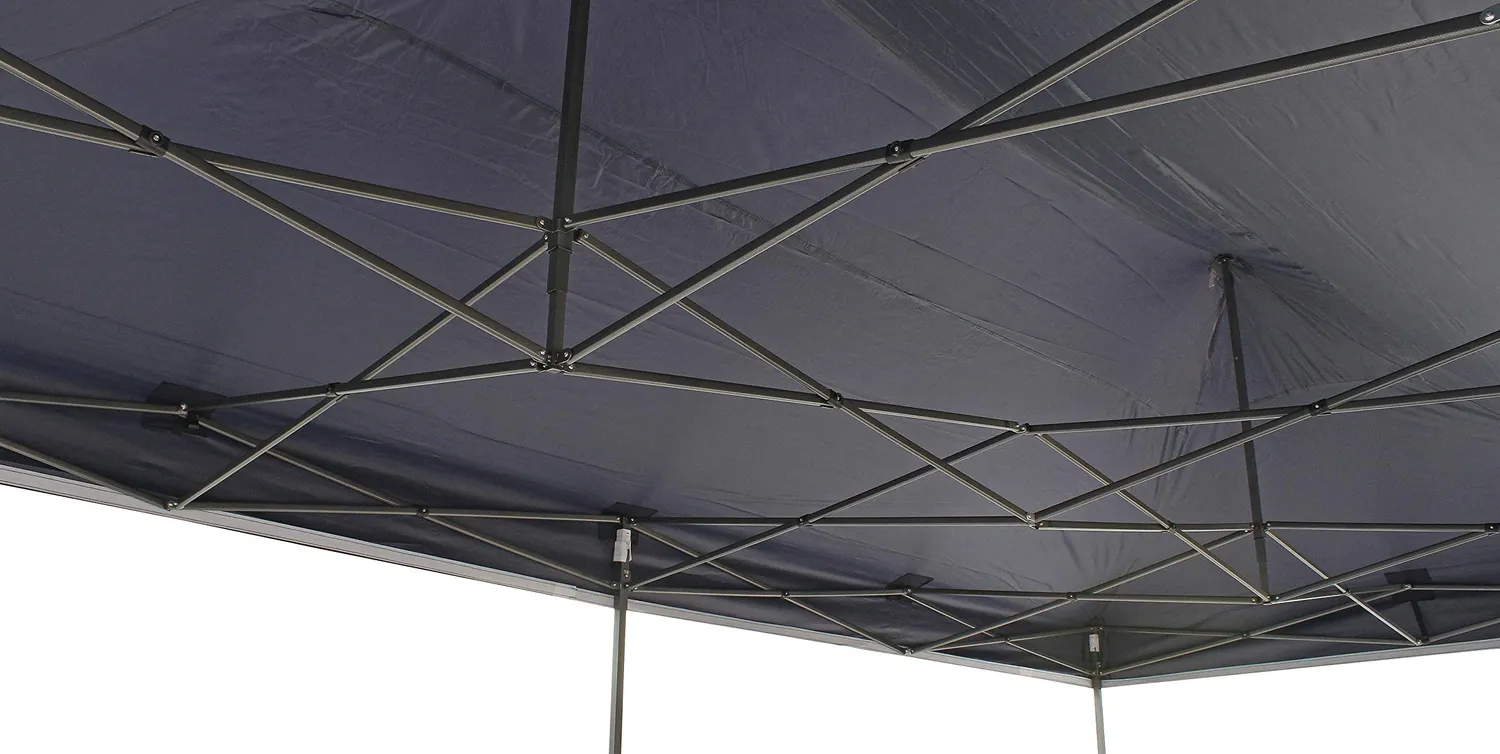 All Seasons Gazebos Robusto 3x6 m gazebo pieghevole blu navy impermeabile