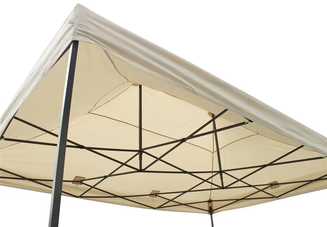 All Seasons Gazebos gazebo pieghevole beige 3x4,5 m